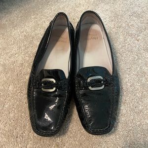 Heyraud Paris Patent Leather Loafers, Size 9.5